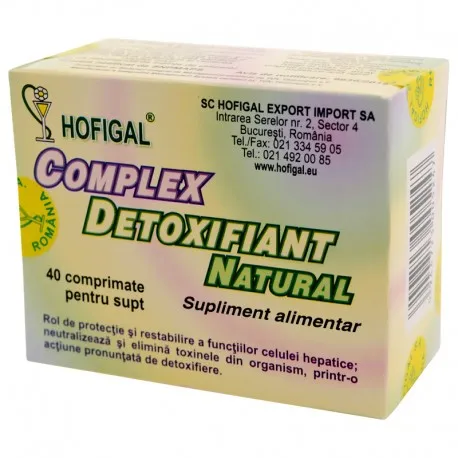 Complex Detoxifiant 40 comprimate