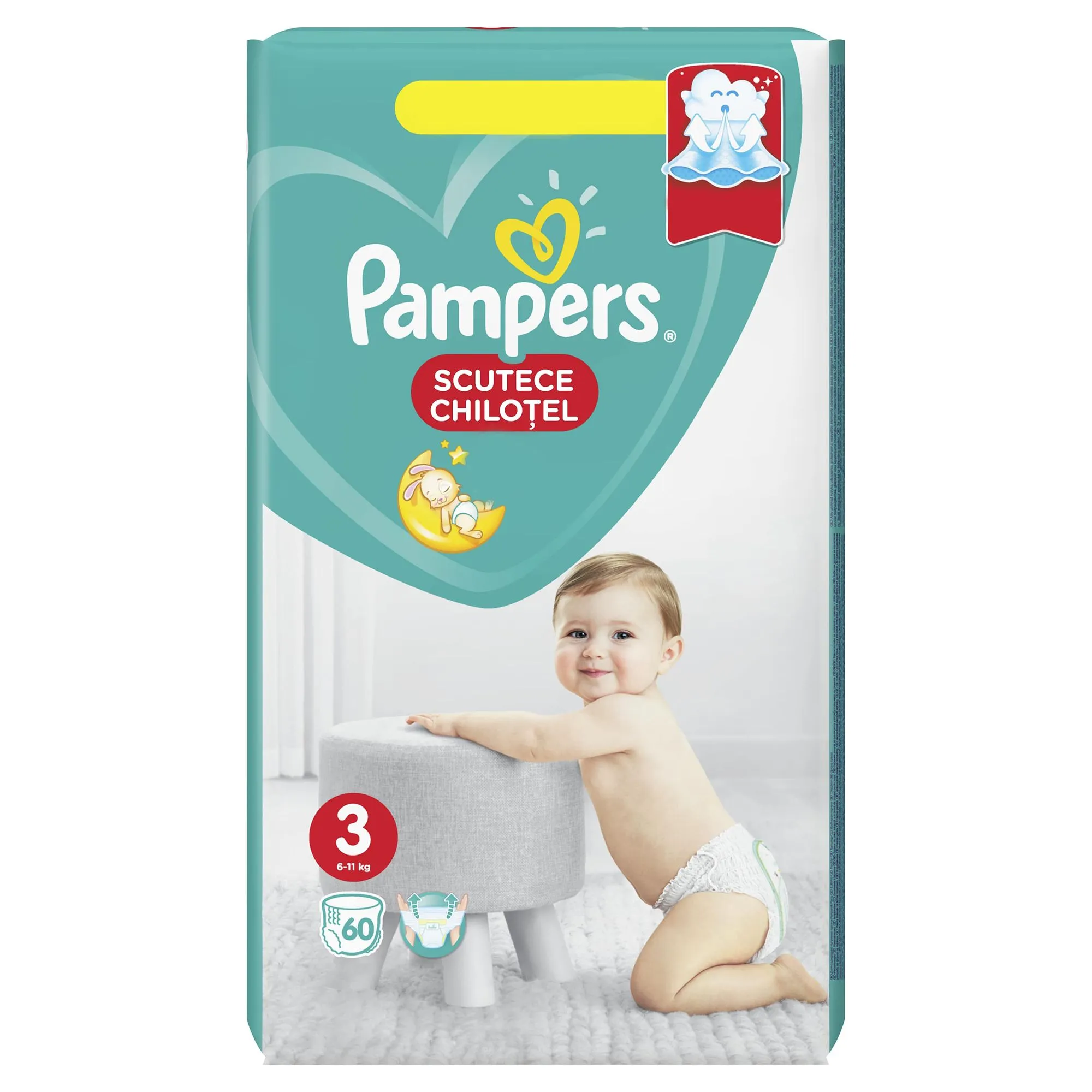 PAMPERS 3 Pants (6-11kg) x 60buc