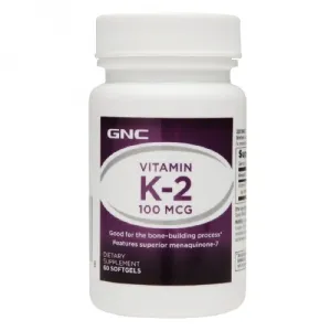 GNC Vitamina K-2 100mcg 60cpr