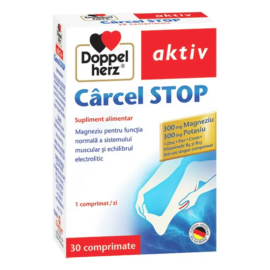 DOPPELHERZ AKTIV CARCEL STOP 30 COMPRIMATE