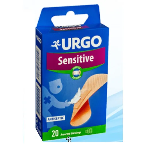 URGO MULTIEXTENSIBIL SENSITIV PLASTURI 20BUC