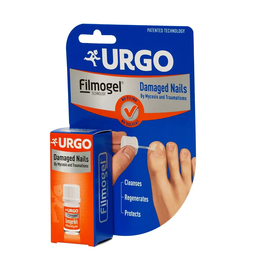 Gel pentru unghii deteriorate Filmogel, 3.3 ml, Urgo