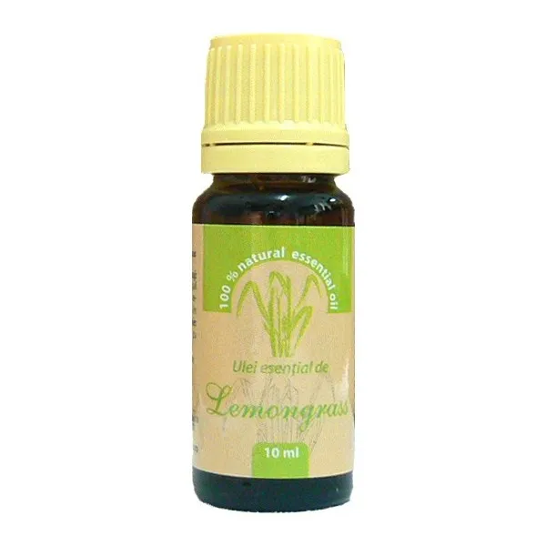 Ulei esential de lemongrass, 10ml  - Herbavit