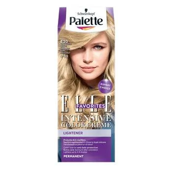 Vopsea de par permanenta Palette Intensive Color E20 Blond Foarte Deschis, 110ml, Schwarzkopf