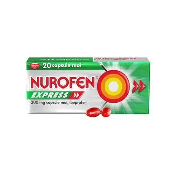 Nurofen Express 200 mg, 20 capsule, Reckitt Benckiser