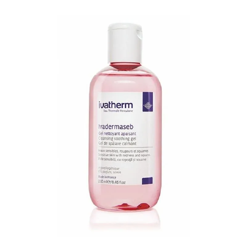 IVATHERM IVADERMASEB GEL SPALARE CALMANT 250ML