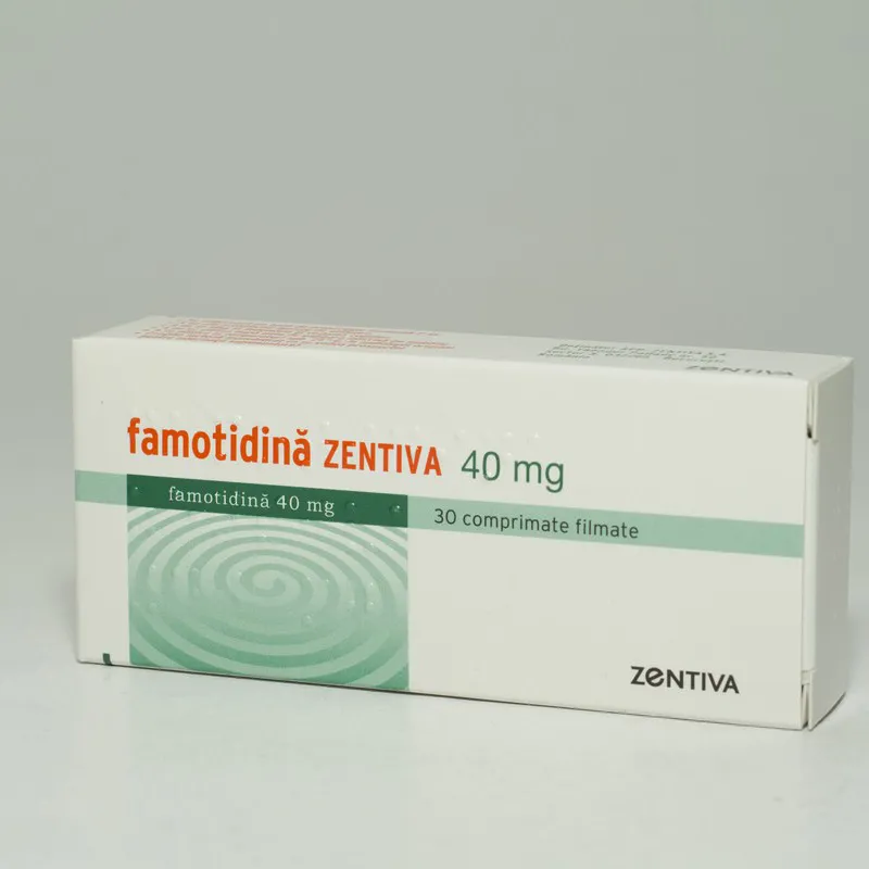 FAMOTIDINA ZENTIVA 40 mg x 30 COMPR. FILM. 40mg ZENTIVA S.A