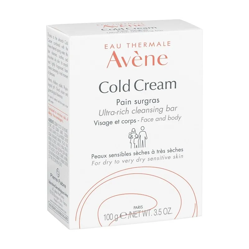 AVENE COLD CREAM SAPUN EMOLIENT 100G