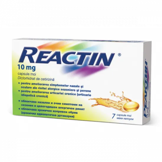 Reactin 10mg x 7 capsule moi