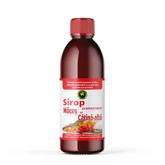 Sirop macese si catina alba x 500ml (Hypericum)