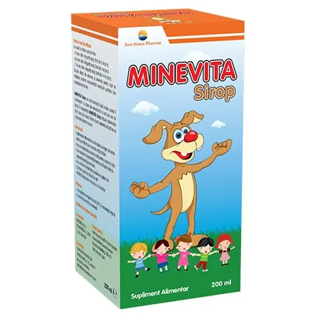 Minevita sirop, 200 ml, Sun Wave