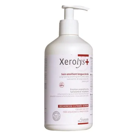 Emulsie pentru piele uscata Xerolys+, 500 ml, Lab Lysaskin