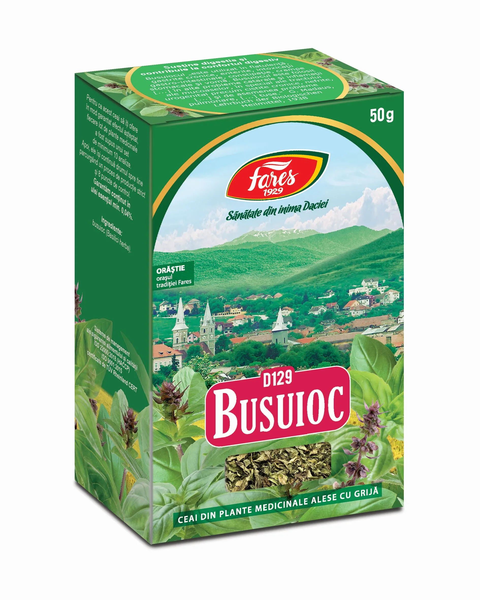 Fares Ceai busuioc x 50g