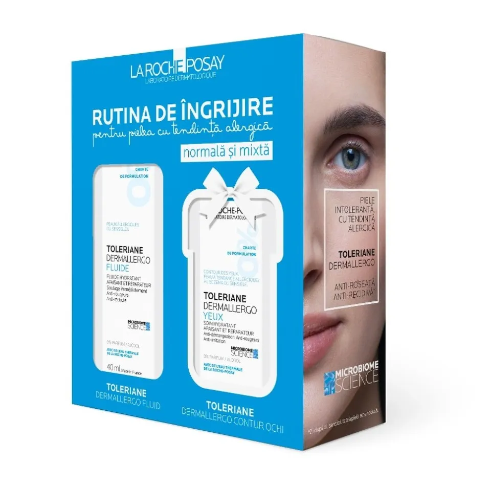 LA ROCHE POSAY DERMALLERGO FLUID PACK TEN NORMAL MIXT