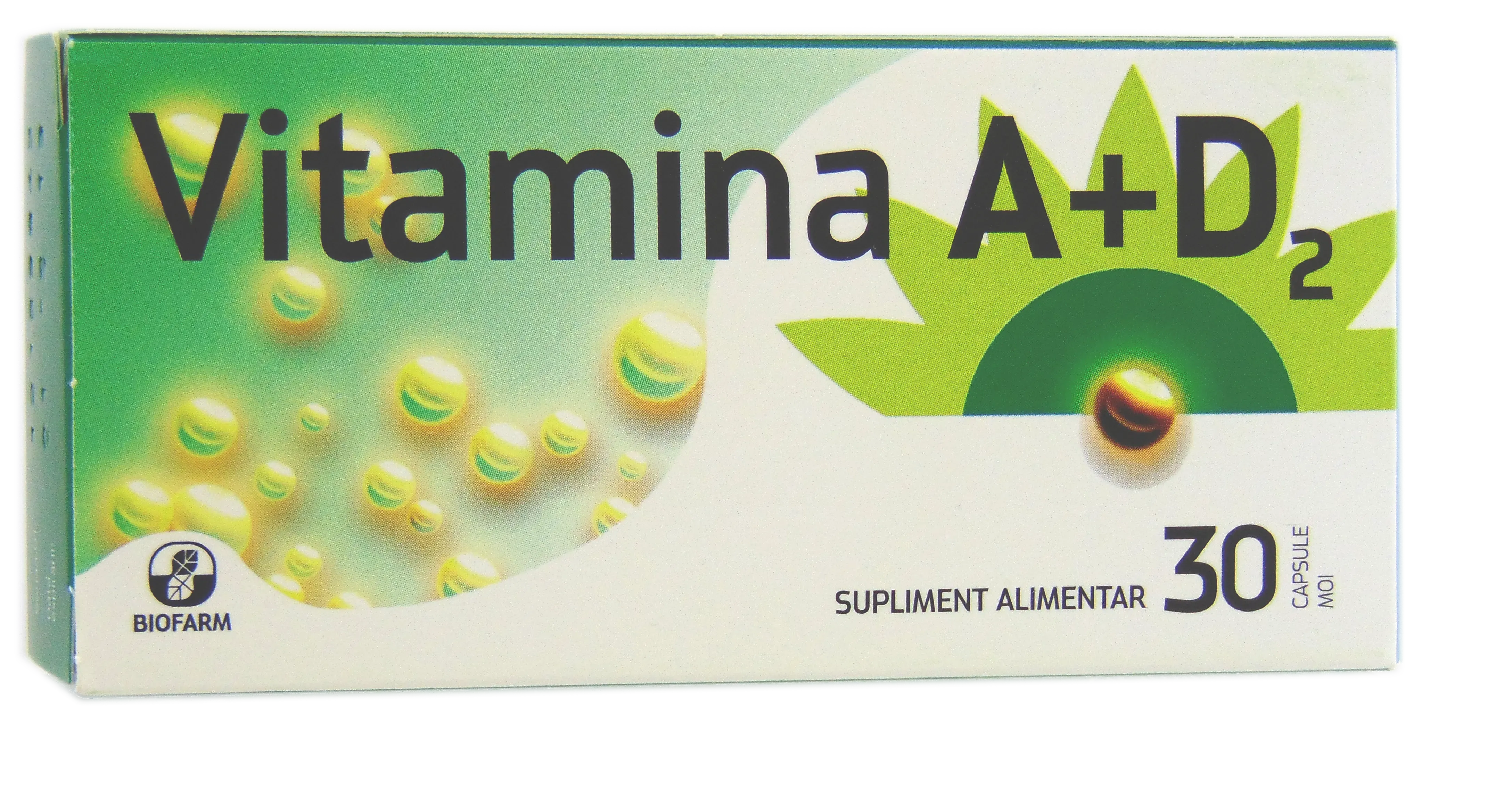 Vitamina A + D2 perle x 30 capsule