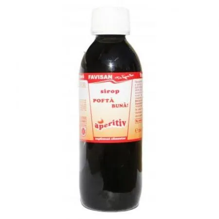 Sirop pofta buna, 250 ml, Favisan