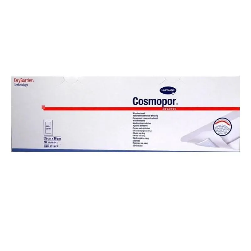 HARTMANN COSMOPOR ADVANCE STERIL PLASTURI 35X10CM X 10BUC