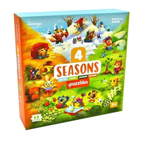 Cubika Puzzle cele 4 anotimpuri (cod 15238)