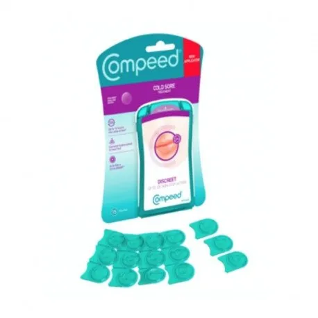 Compeed plasturi antiherpetici discret, 15 bucati