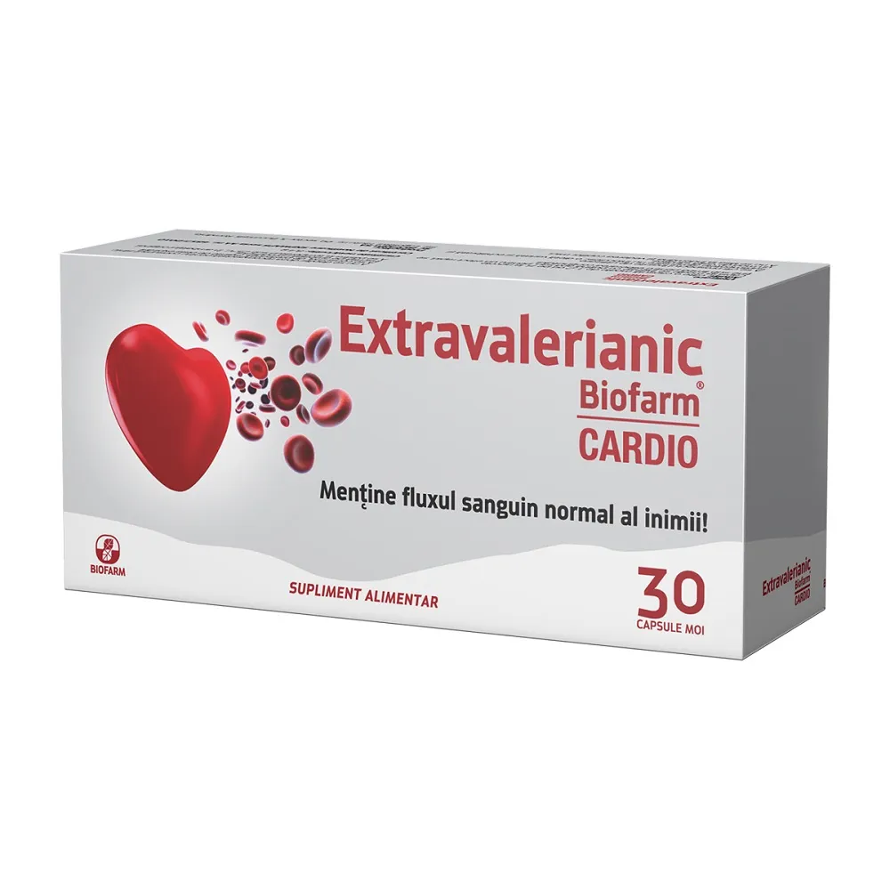 Extravalerianic cardio x 30 comprimate