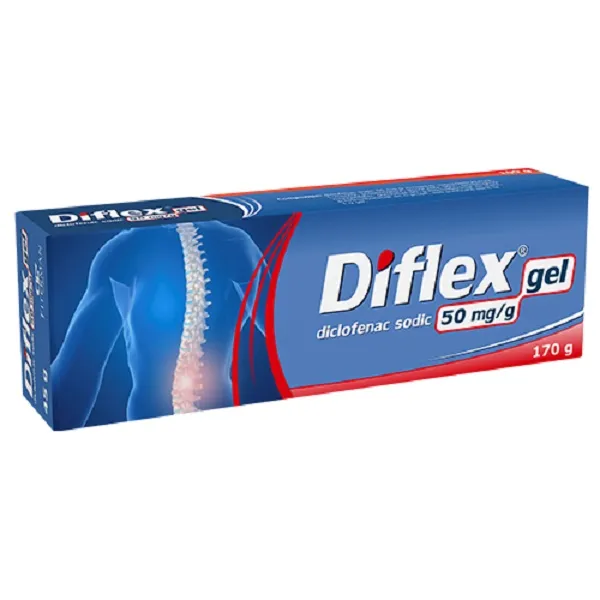 Diflex 50mg/g gel x 170g -Fiterman