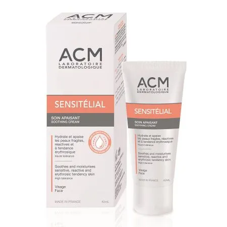 Crema calmanta Sensitelial, 40 ml, Acm