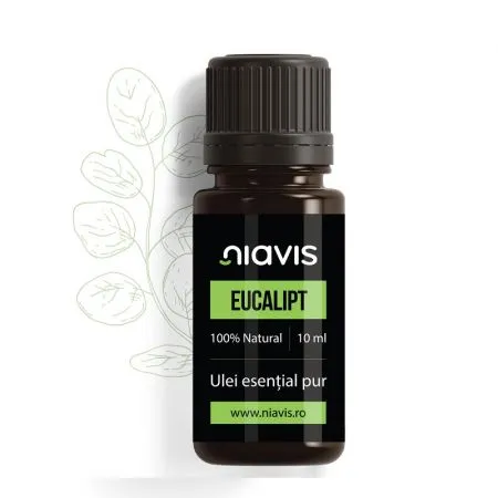 Ulei esential de eucalipt, 10 ml, Niavis