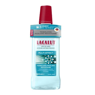 LACALUT MULTIEFFECT APA GURA MICELARA 500ML