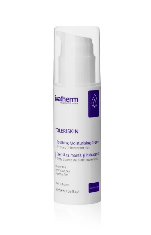 IVATHERM Toleriskin crema calmanta, hidratanta x 50ml