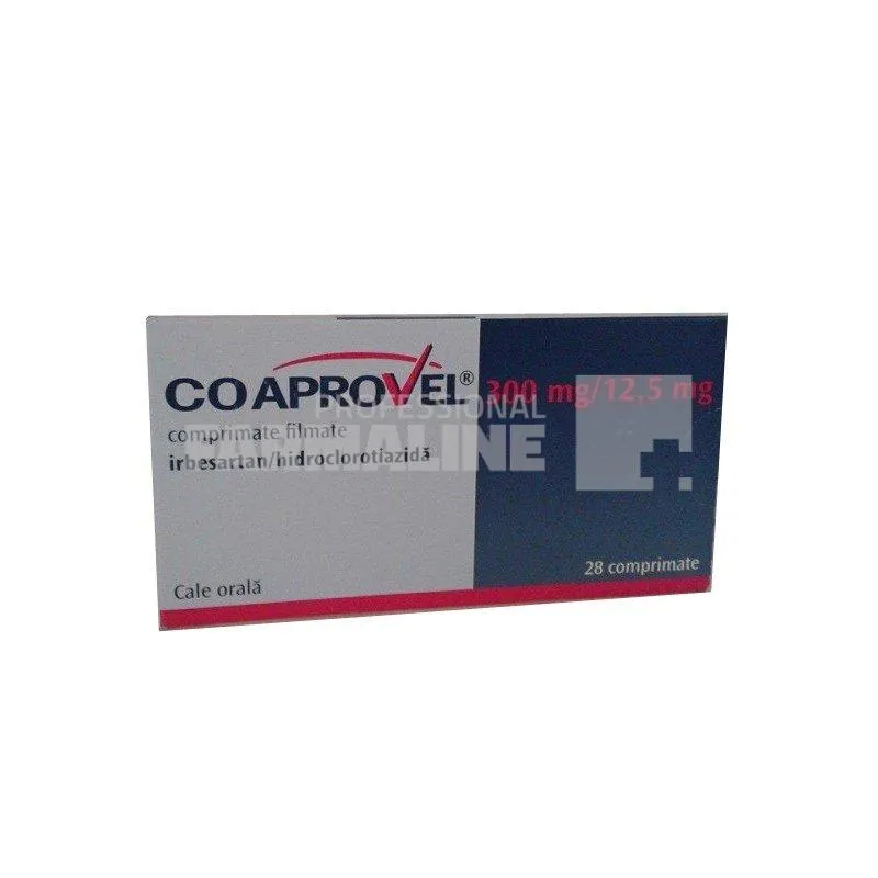 COAPROVEL 300mg/12,5mg x 28 COMPR. FILM. 300mg/12,5mg SANOFI CLIR SNC