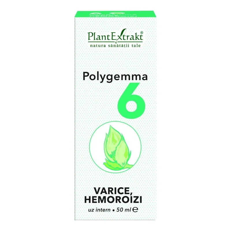 Polygemma nr.6 Varice-Hemoroiz 50ml - PlantExtrakt