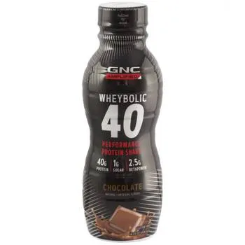 Shake proteic RTD cu aroma de ciocolata, 414ml, GNC Amplified