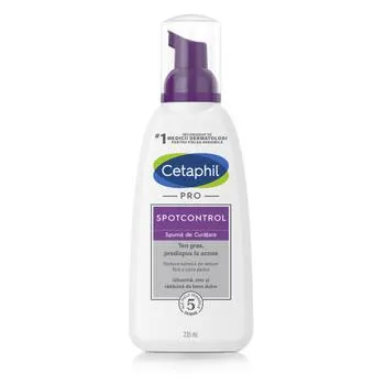 Spuma de curatare pentru fata Pro SpotControl, 235ml, Cetaphil