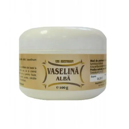 Vaselina alba, 100 g, Herbavit