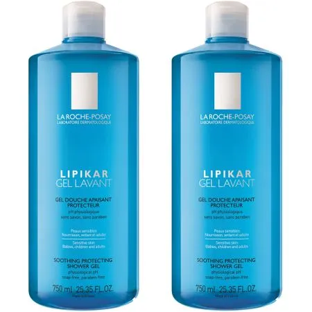 La Roche Posay Bipack Lipikar Gel Lavant 400ml 1+1 - 70%