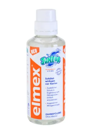 Apa de gura Junior 6-12 ani, 400ml, Elmex