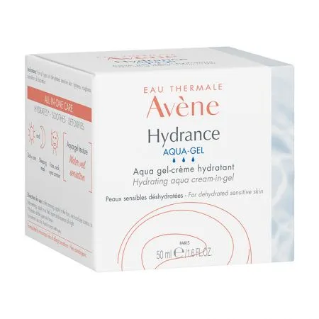 Gel crema hidratant Hydrance Aqua Gel, 50 ml, Avene