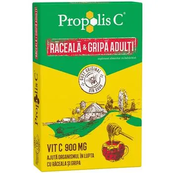 Propolis C raceala si gripa adulti, 8 plicuri, Fiterman