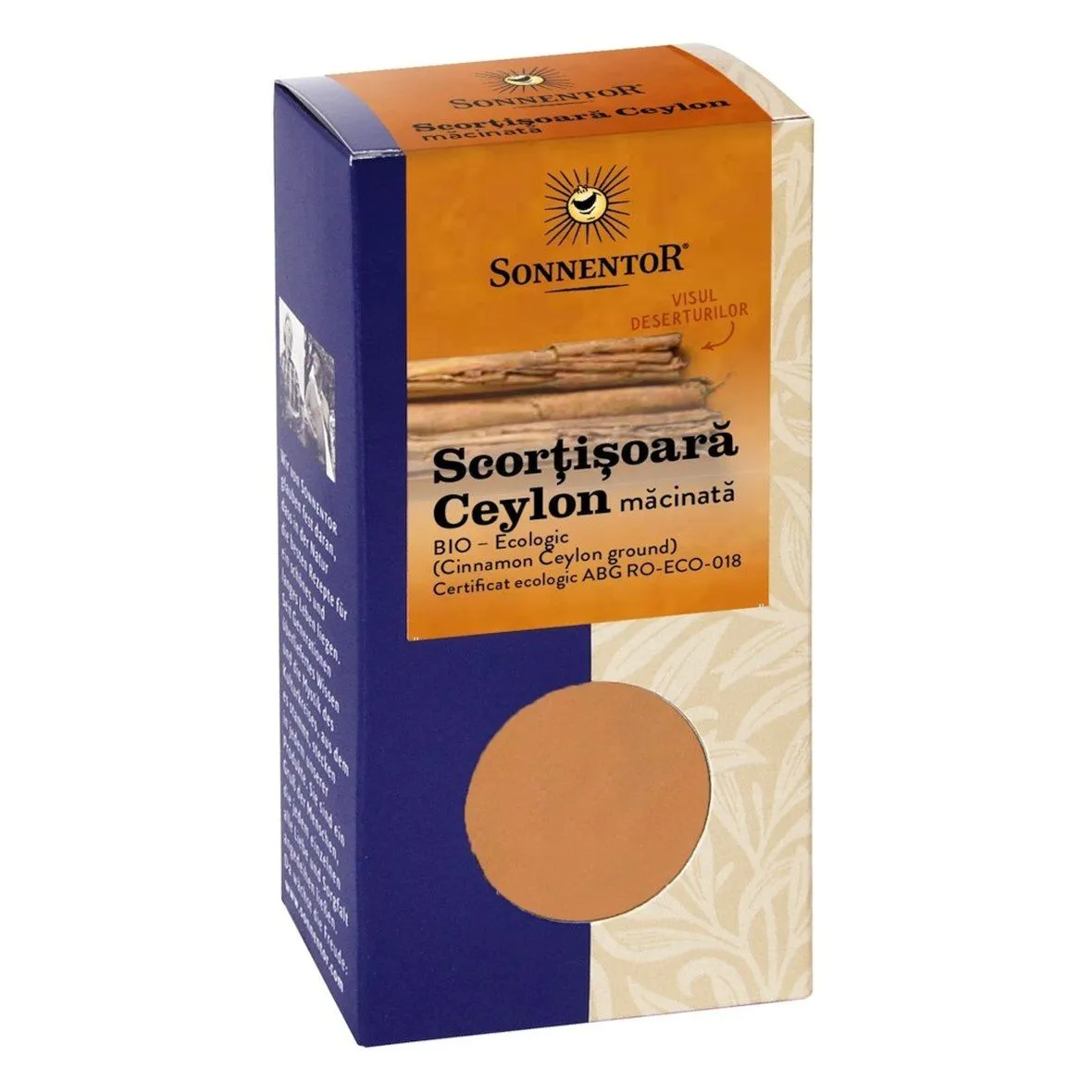 Scortisoara Ceylon macinata, 40g, Sonnentor