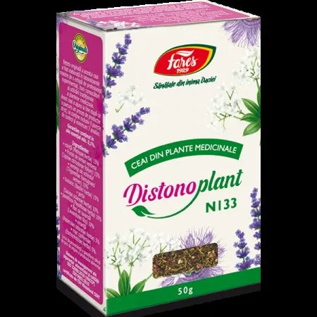 Ceai Distonoplant, N133, 50 g, Fares