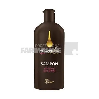 Farmec Argan Plus Sampon cu Jojoba par fragil 250 ml