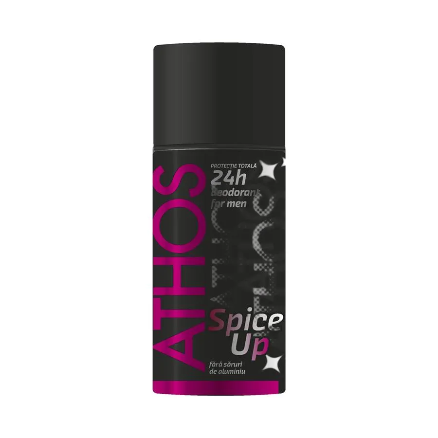 Deodorant spray pentru barbati Athos Spice Up, 150 ml, Farmec 3706