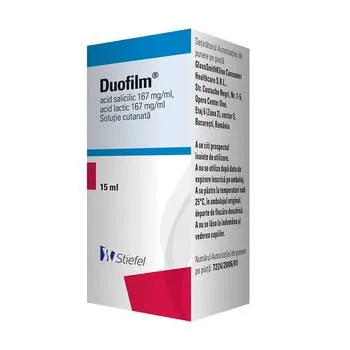 Duofilm solutie cutanata, 15 ml, GSK