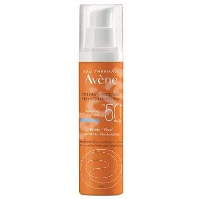 Avene Solaire Fluid SPF 50+ FARA PARFUM !!! 50 ml