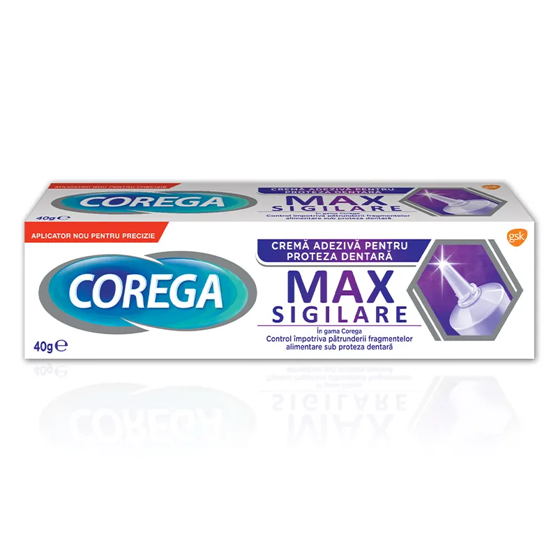 COREGA Max sigilare crema adeziva pentru proteza dentara, 40 g, Gsk