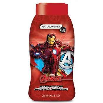 Sampon si gel de dus cu galbenele si musetel Avengers, 250ml, Naturaverde