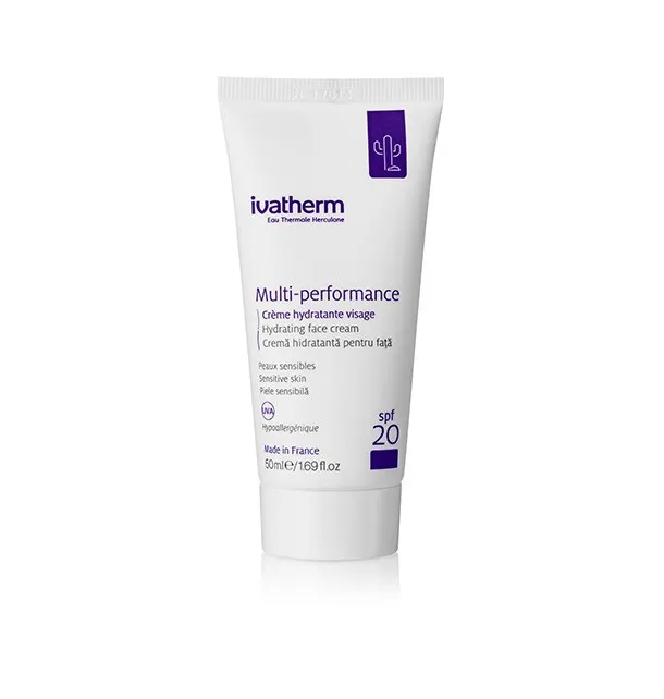 IVATHERM CREMA HIDRATANTA MULTIPERFORMANTA PENTRU FATA SPF20 50ML
