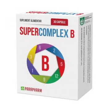 Super Complex B ,30 comprimate,Parapharm