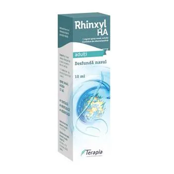 Rhinxyl HA spray nazal pentru adulti 0.1%, 10ml, Terapia