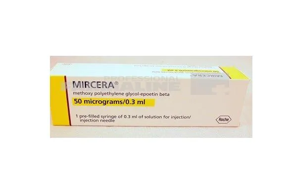 MIRCERA 50 mcg/0,3ml x 1 SOL. INJ. IN SERINGA PREUMPLUT 50 mcg/0,3ml ROCHE REGISTRATION L